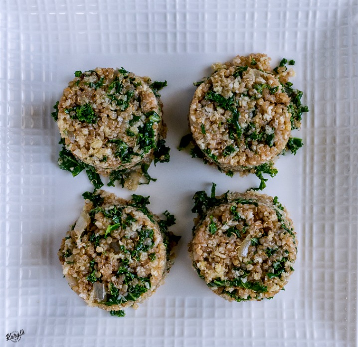 Kale and Quinoa Patties - Karyl's Kulinary Krusade