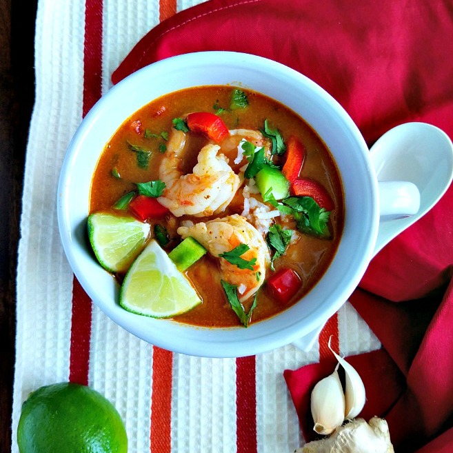 Thai Shrimp Soup - Karyl's Kulinary Krusade