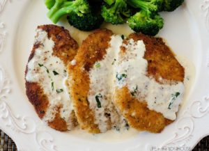 Chicken in Basil Cream Sauce by Life in the Lofthouse