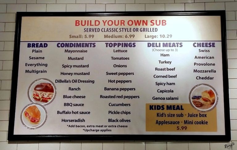 DiBella's Subs Restaurant Review by Karyl's Kulinary Krusade