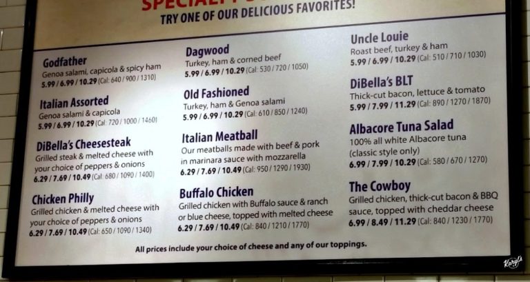 DiBella's Subs Restaurant Review by Karyl's Kulinary Krusade