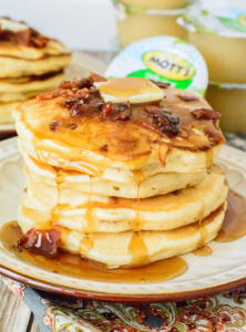 Maple Bacon Pancakes by Almost Supermom