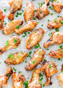 Crispy Baked Salt & Pepper Chicken Wings by Jo Cooks