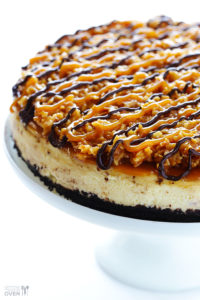 Samoa Cheesecake by Gimme Some Oven
