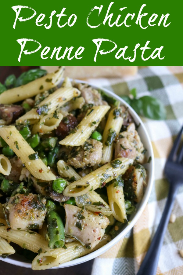 Pesto Chicken Penne Pasta by Karyl's Kulinary Krusade