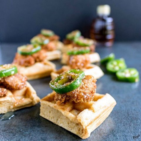 Homemade Chicken and Waffle Bites - Karyl's Kulinary Krusade