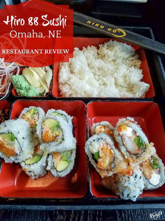 Hiro 88 Sushi, Omaha NE - Karyl's Kulinary Krusade