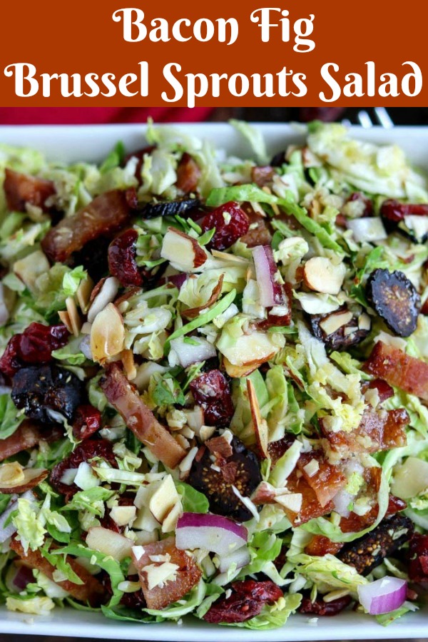 Bacon Fig Brussel Sprouts Salad Karyl's Kulinary Krusade