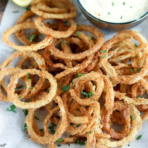 Crispy Fried Onion Straws - Karyl's Kulinary Krusade