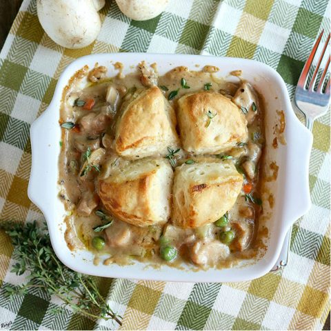 Biscuit Chicken Pot Pie - Karyl's Kulinary Krusade