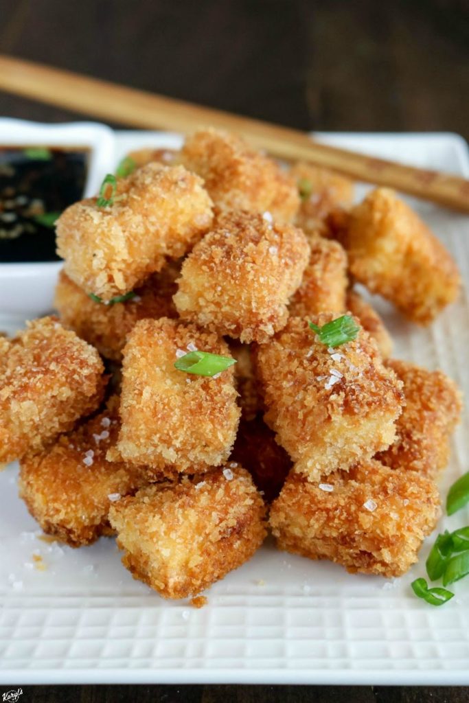 Crispy Pan Fried Tofu - Karyl's Kulinary Krusade