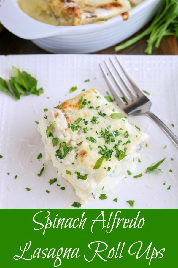 Spinach Alfredo Lasagna Roll Ups Karyl's Kulinary Krusade