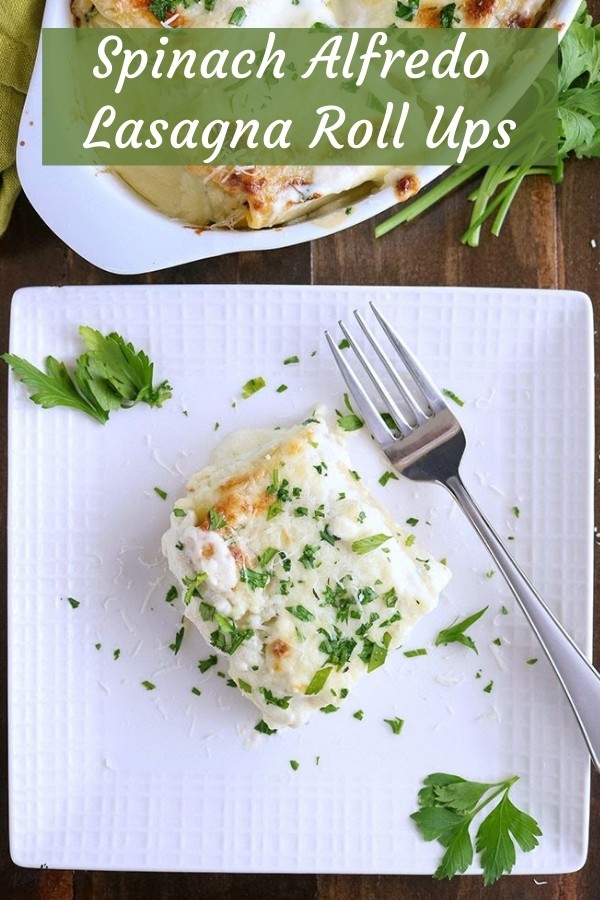 Spinach Alfredo Lasagna Roll Ups Karyl's Kulinary Krusade